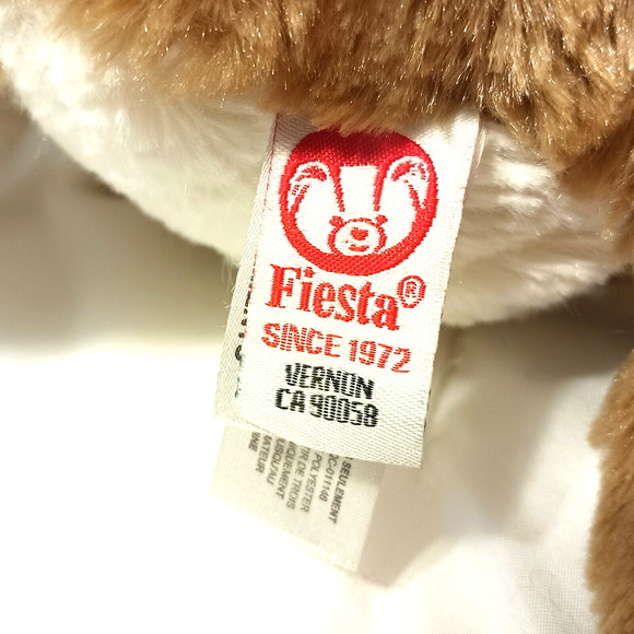 1972 Fiesta Vintage Realistic Red FOX Plush Stuffed Toy Large Ears Tail Standing - Picture 14 of 16